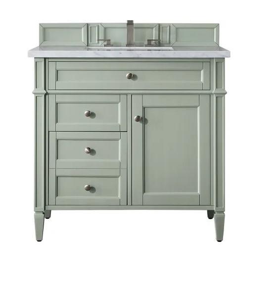 James Martin Vanities 650-V36-SGR-3AF Vanity Set - MSRP $2,478