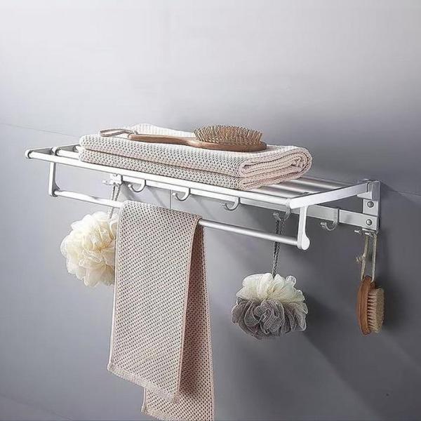 Home - FNMYCO 16" Towel Racks for Bathroom w/ Movable Hooks, Roxooze 71"x118" Chenille L-Shape Sofa Cover - MSRP $6,607