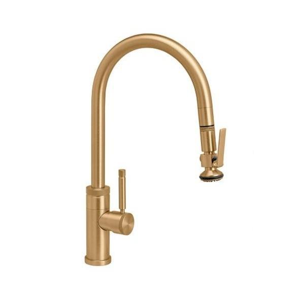 Waterstone 3 Piece Industrial Kitchen Faucet - MSRP $3657