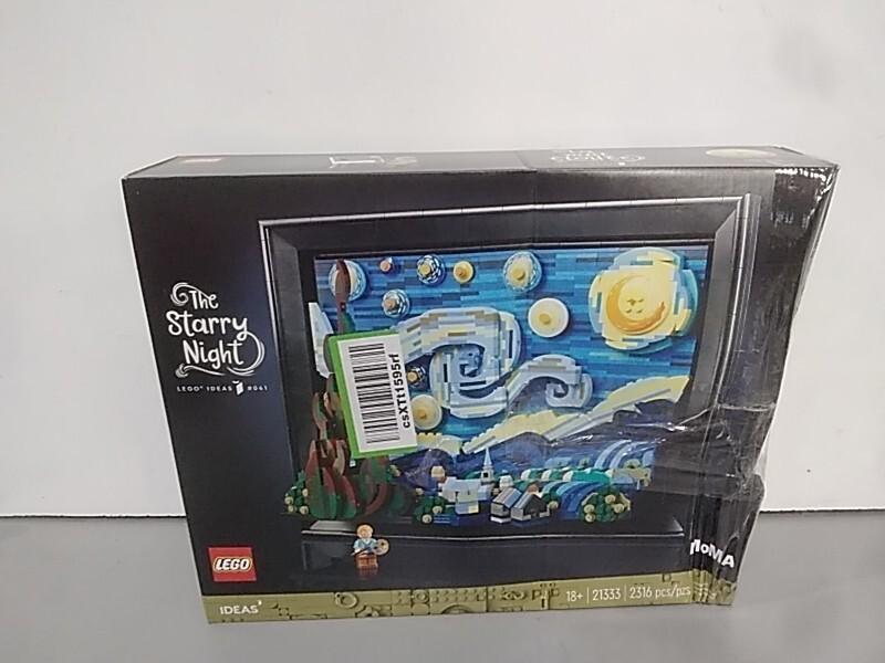 LEGO Ideas Vincent van Gogh - The Starry Night Art Set 21333 - MSRP $141