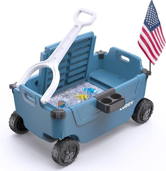 CUDDY Family Wagon and Gear Hauler with Built in 40 QT Cooler - MSRP $399