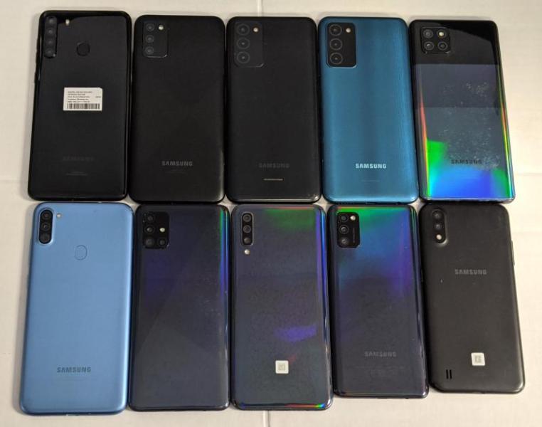 Phones by Samsung, Motorola, LG, & More, 500 Units, MSRP $115,000
