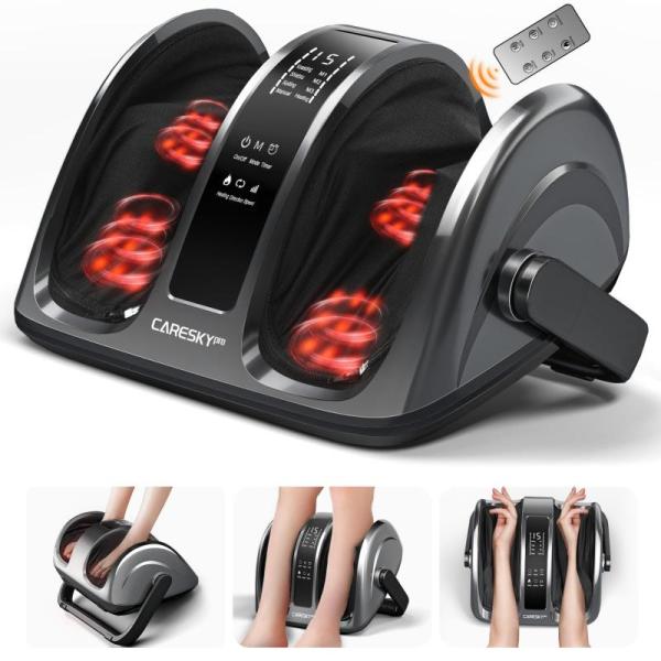 Amazon Clearance - Drugstore - CARESKYpro Shiatsu Foot Massager with Heat, Toilet Safety Rail (520Lbs Weight Capacity) - MSRP $2,344