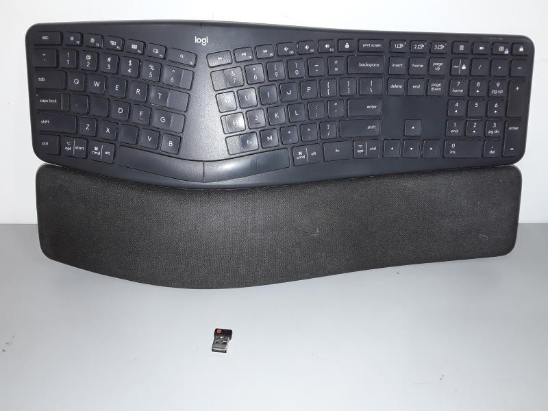 Logitech ERGO K860 Wireless Ergonomic Keyboard, Black - MSRP $149
