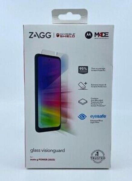 ZAGG InvisibleShield Glass Visionguard Protector for Moto G Power