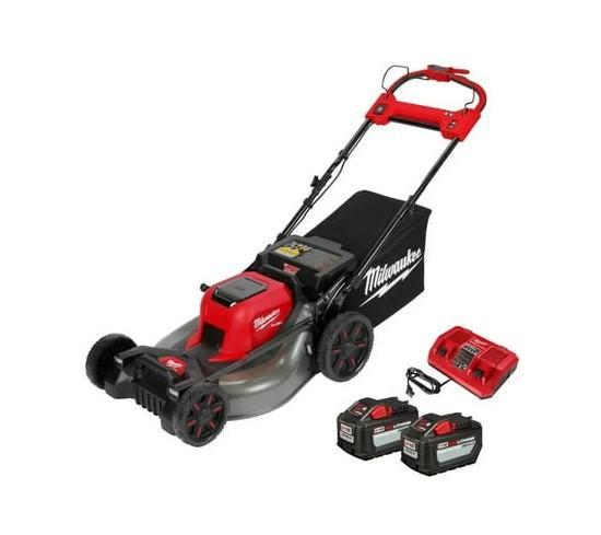 Milwaukee Dual Battery Self-Propelled Mower - Est Retail $1,094