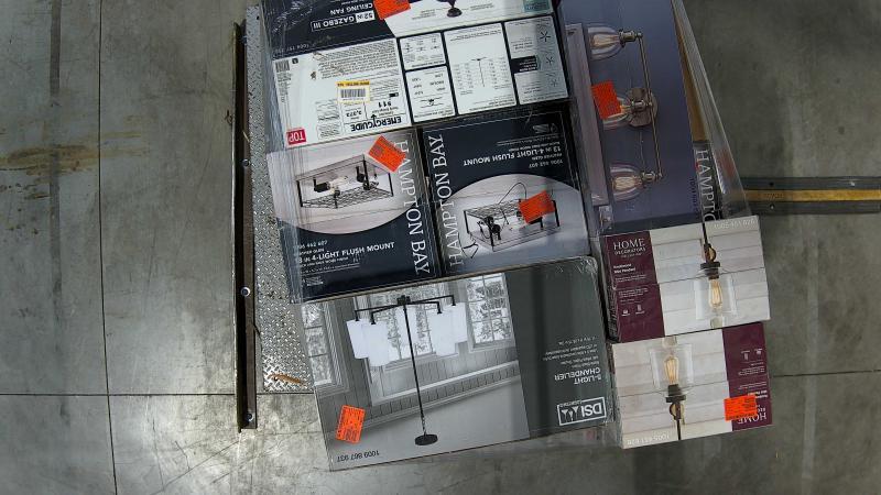 Lighting & Electrical - HDC, HALO, Hampton Bay, DSI Lighting, Artika, Monteaux Lighting - Est Retail $4,091