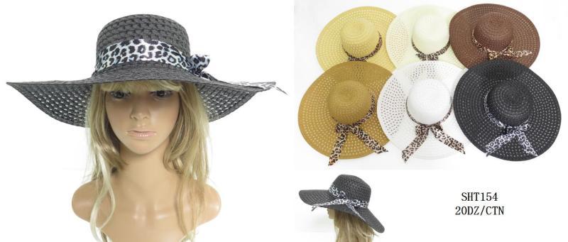 Wholesale Lot of 36 New Assorted Beach Hats