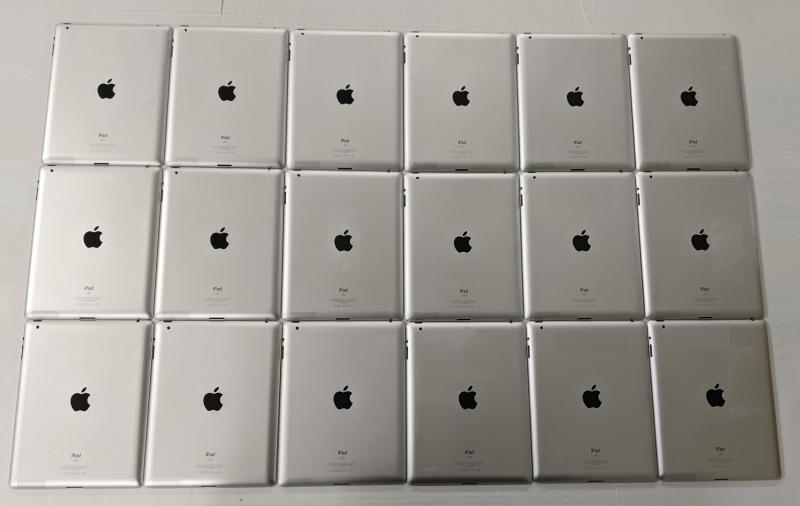 Apple iPad 2nd Gen, 9.7", 16GB, WiFi, 50 Units, Refurb, MSRP $25,000