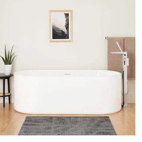 Signature Hardware 482243 Conroy 67" Acrylic Soaking Tub - MSRP $1,599