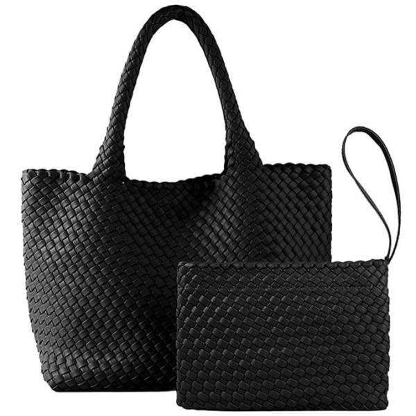 Luggage - SporGenius Women's Leather Handwoven Tote Bag, BOSTANTEN Women's Purses for Small Crossbody Bag - MSRP $2,504