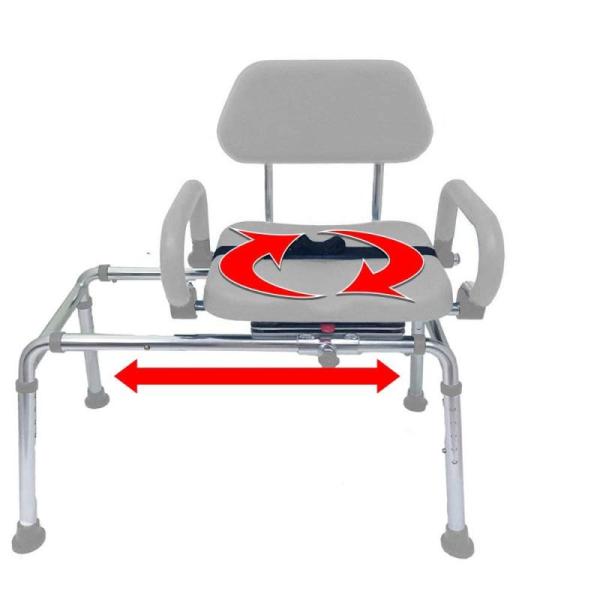 Drugstore - Carousel Sliding Shower Chair, Baby Diapers Hypoallergenic Cloth - MSRP $2,007