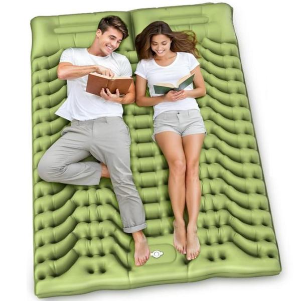 Outdoors - QZWLFY Self-Inflating Double Sleeping Camping Pad, XUKER Men's 3mm Neoprene Wetsuit Shorts - MSRP $1,522