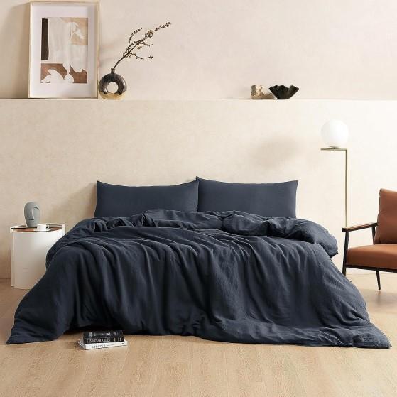 Home - Dark Sky Reserve Duvet Cover, Garrison Window Curtains, Inventure Dinnerware Set - Est Retail $11,503