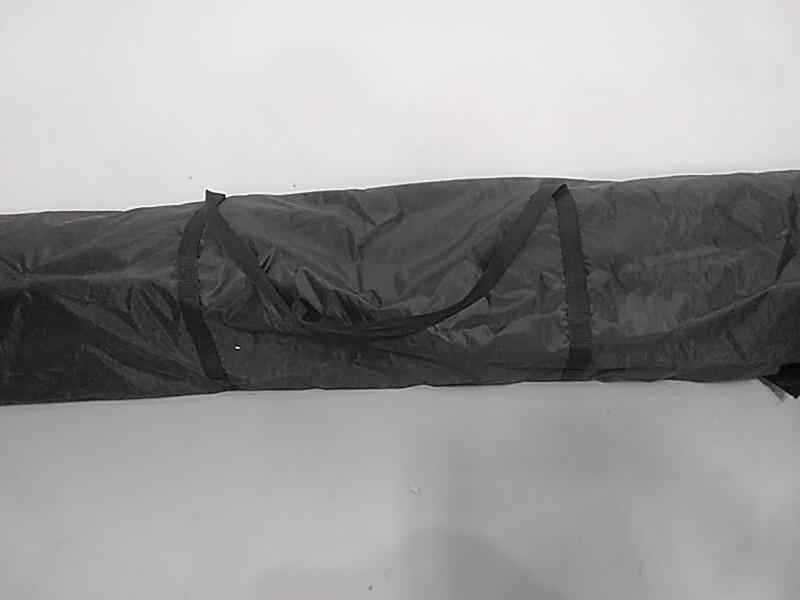 10'x10' Pop Up Shade Tent Heavy-Duty Waterproof Portable Adjustable Height with Sand Bags, Grey - MSRP $100