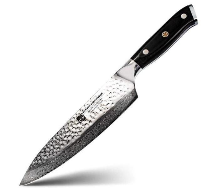 Kitchen - Premium 8 Inch Damascus Chef Knife, Powerful Immersion Blender - MSRP $7,193