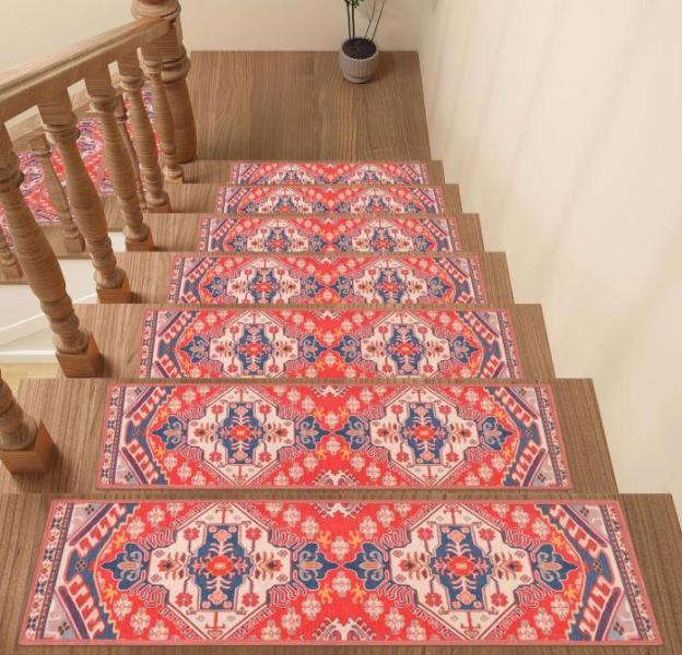 General Merchandise - Boho Carpet Stair Treads, Nebicals Handheld Mini Car Vacuum Cleaner - MSRP $2,836