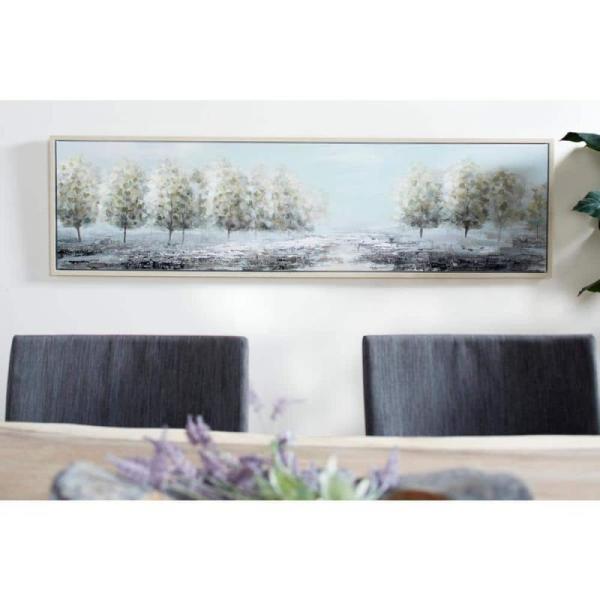 Home Decor - Steel Weekender Canopies, Haverhill Console Table, Nature Painting Canvas Wall Art - Est Retail $1,614