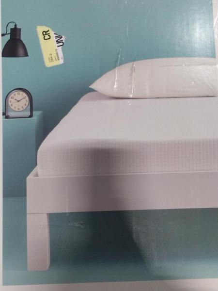 Furniture - Queen Gel Memory Foam Mattresses, Carlow Wall Mirror, Artificial Christmas Tree - Est Retail $1,250