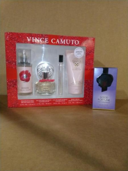 Health and Beauty - Viktor & Rolf Good Fortune Eau de Parfum, Vince Camuto Women's Amore Fragrance Set - MSRP $16,249