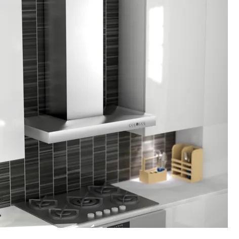 ZLine KECRN-36 120 - 400 CFM 36 Inch Wide Wall Mounted Range Hood - MSRP $626