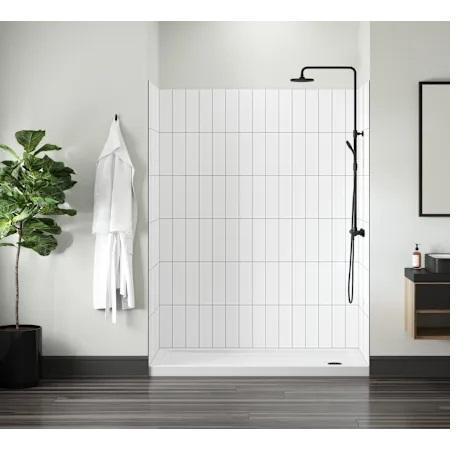 Craft + Main GFS603678-VWS Jetcoat 60" x 36" x 78" Five Panel Alcove Shower Wall Kit - MSRP $749