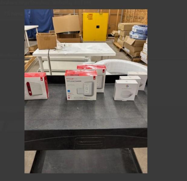 Honeywell Thermostats, Google Sensors & More - MSRP $1755