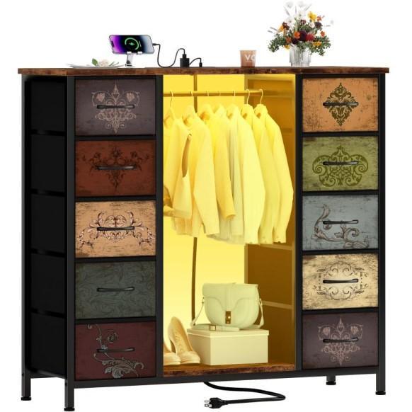 Furniture - Vasicar Dresser with Hanging Rack, Zesthouse Dining Chairs, Syalife Tatami Mat - MSRP $1,779