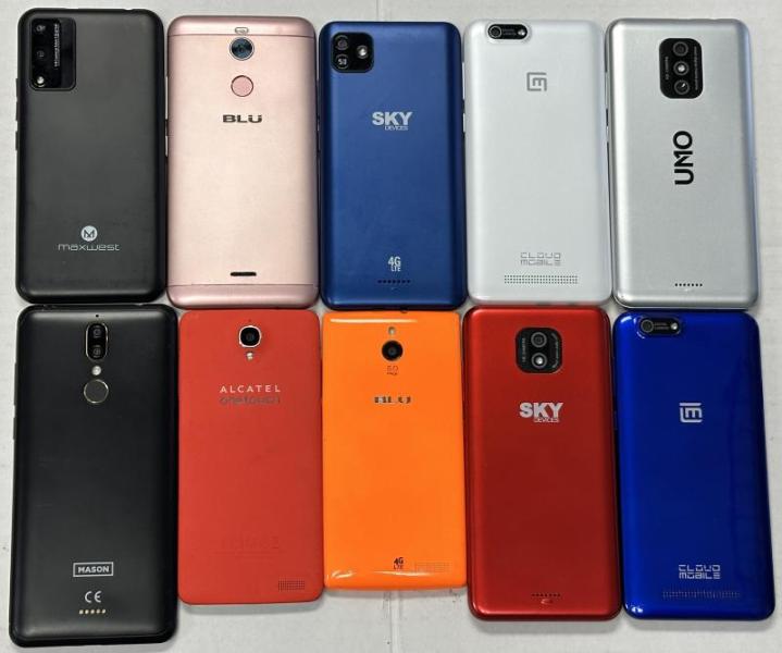 Xiaomi, Asus, Alcatel, & More Unlocked, 40 Units, Refurb, MSRP $4,253
