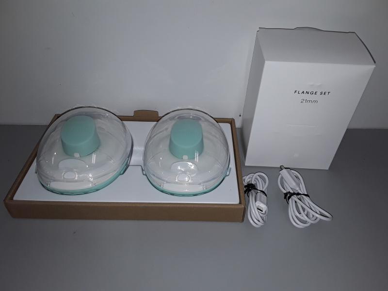 Willow Go Wearable Double Electric Breast Pump Kit - Est Retail $279