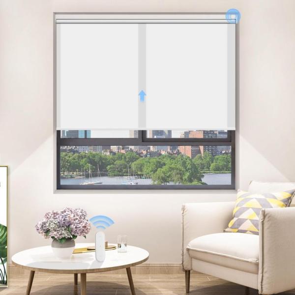 Grandekor Motorized Blinds with Remote Control - MSRP $64