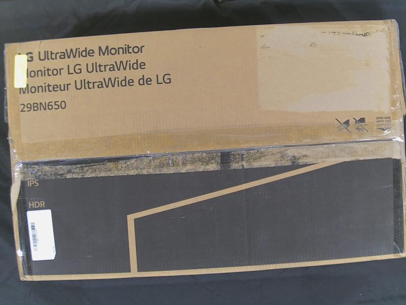 B Grade - LG UltraWide 29" 100 Hz LCD Monitor, White/Silver Pearl (29BQ650-W) - MSRP $209