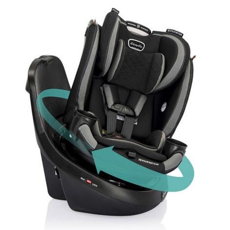 TRUCKLOAD - Evenflo Revolve360 Slim Car Seat, Thermostatic Rain Shower System, GM Auto Reverse Clutch - MSRP $60,645
