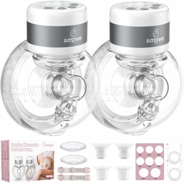 Baby Products - Saglve Hands Free Breast Pumps, Kalencom Matte Coated Double Duty Diaper Bag, Hudson Baby - MSRP $4,483