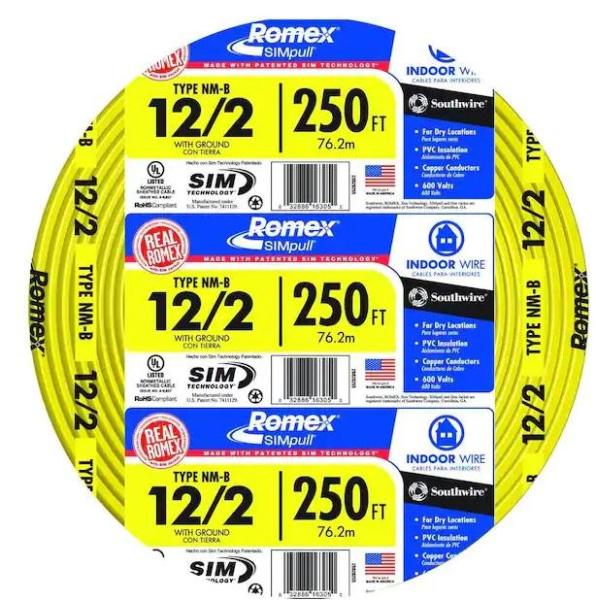 Lighting & Electrical - Southwire, Hampton Bay, Lithonia Lighting, Feit Electric, Metalux - Est Retail $2,060