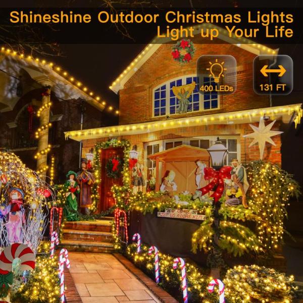 Home Improvement - Shineshine Christmas Lights, Homotek Door Stop, Zago Bathroom Vanity Light - MSRP $3,804