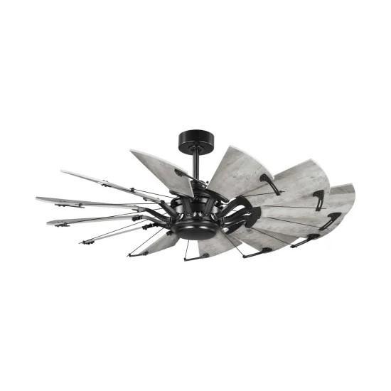 Fixtures - Progress Springer 52" Ceiling Fan, Kohler Mirror, Kingston Brass Roman Tub Faucet - MSRP $6,131