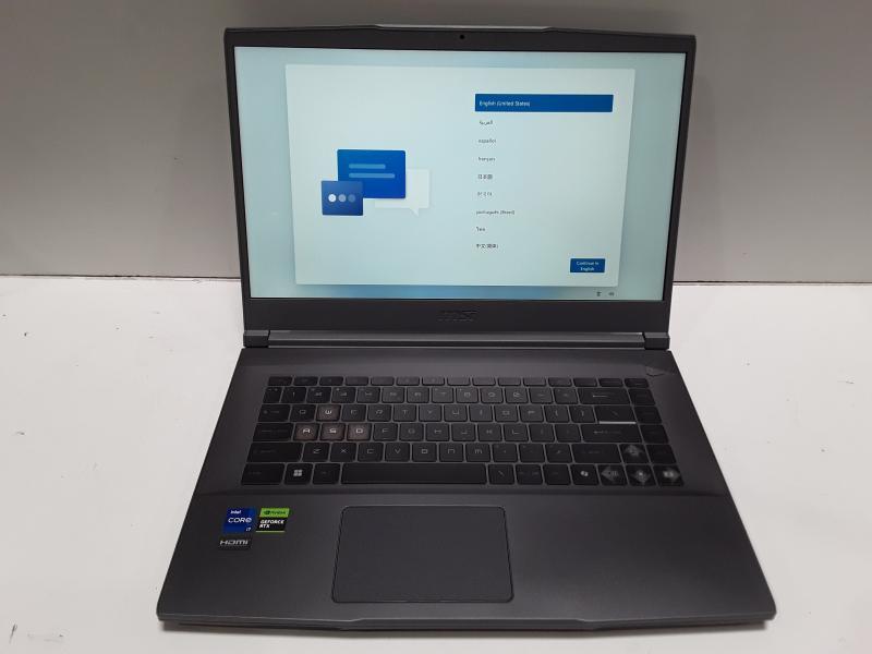 MSI Thin 15 15.6" 144Hz Laptop - Intel Core i7, NVIDIA Geforce RTX 4050, 16GB RAM, 512GB SSD, Black - MSRP $835
