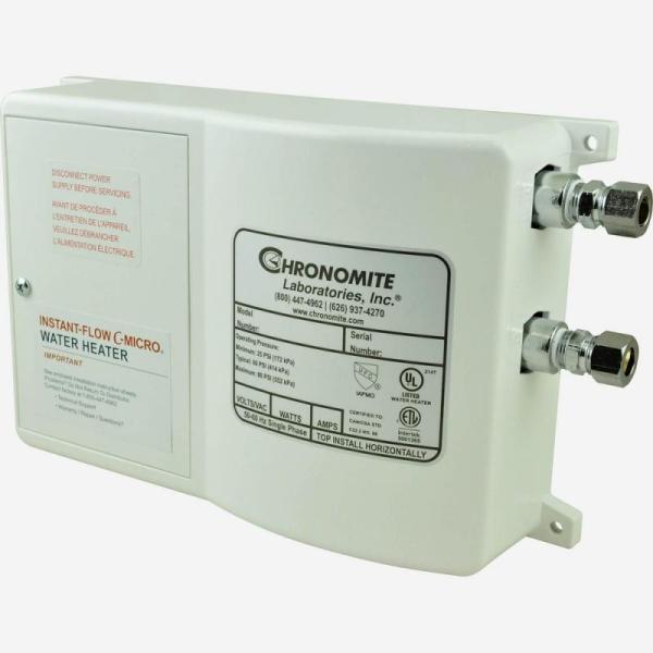 Tankless Water Heater, Faucets & More by Chronomite, Sloan & More - MSRP $22,760