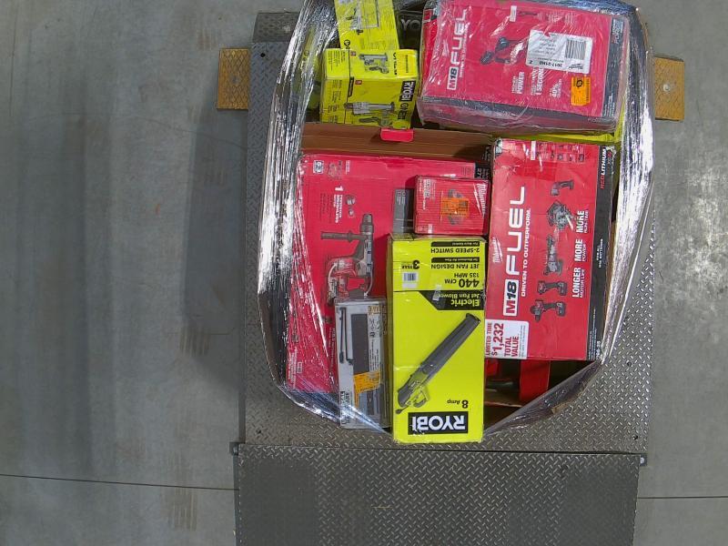 Salvage Tools - Milwaukee, Ryobi - MSRP $3,000