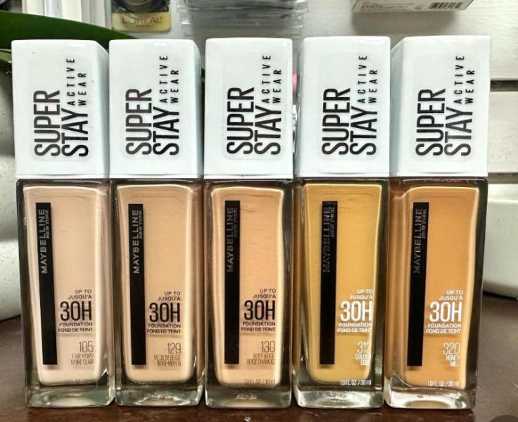 Maybelline super stay foundation