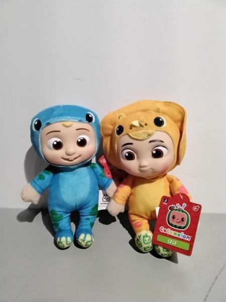 Toys - CoComelon 8in Cece/JJ/Cody/Nina/Bella/Nico Dino Little Plushies - MSRP $12,142