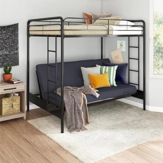 Furniture - Sammie Metal Bunk Bed, Recliner with Cupholder, Fireplace TV Stand - MSRP $2,295
