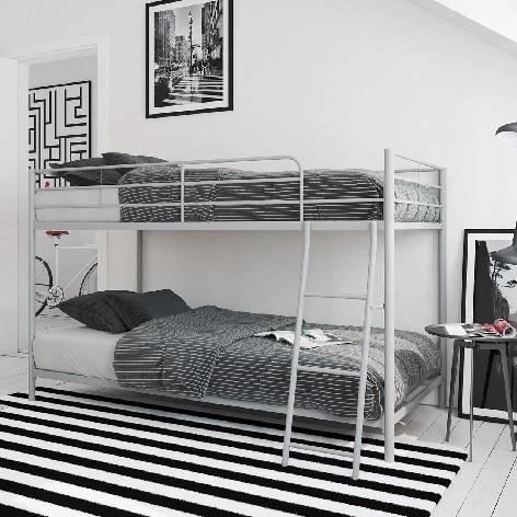 Furniture - Twin over Twin Junior Bunk Beds, Twin over Twin Convertible Bunk Bed - MSRP $1,394