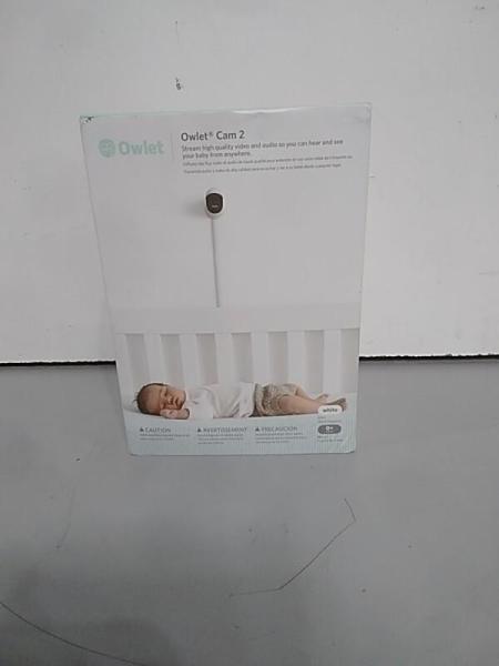 Owlet Cam 2 HD Video Baby Monitor, White - MSRP $129