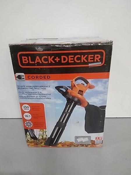 Black & Decker High Performance Blower/Vac/Mulcher (BV6000) - MSRP $107