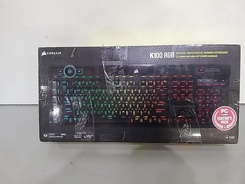 ORSAIR K100 RGB Full-size Wired Mechanical OPX Linear Switch Gaming Keyboard - MSRP $226