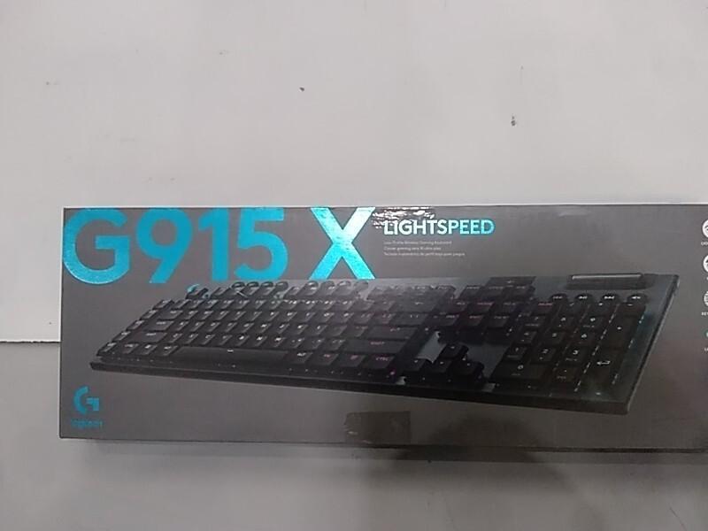 Logitech G915 X LIGHTSPEED Full-size Wireless Mechanical GL Red Linear Switch Gaming Keyboard - MSRP $221
