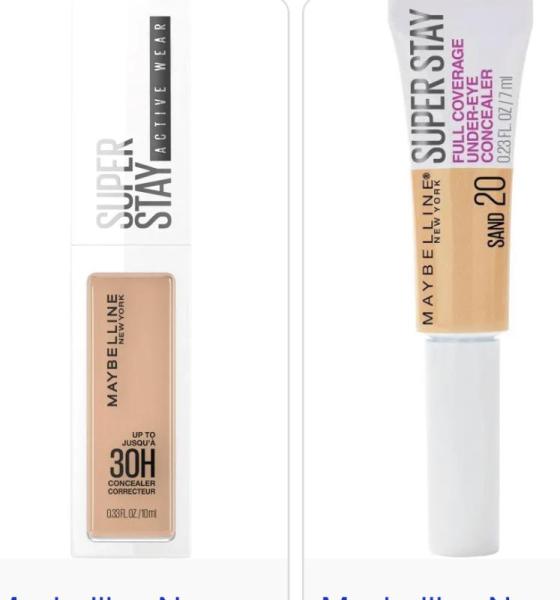 Maybelline super stay concealer