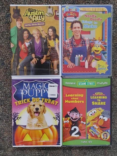 Family & Kids DVD's - MSRP $43,114